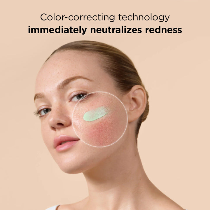 UV Skin Recovery Red Color Correcting Green Tint Broad Spectrum SPF 50