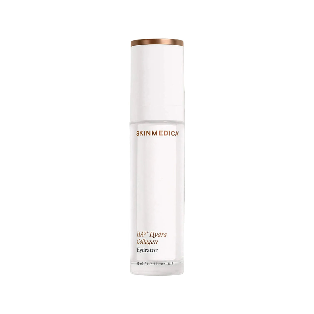 SKINMEDICA HA2 Hydra Collagen Hydrator bottle on a beige background